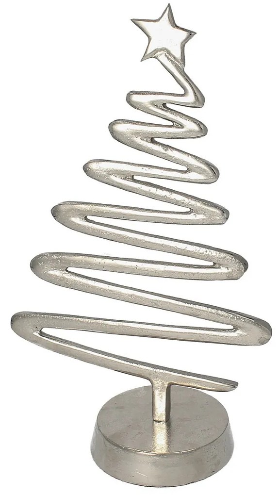 Dekoracja stojąca Silver Tree II 23x12x40 cm