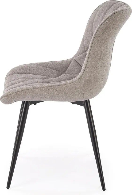 Krzesło do jadalni z ozdobnymi przeszyciami K567 Halmar