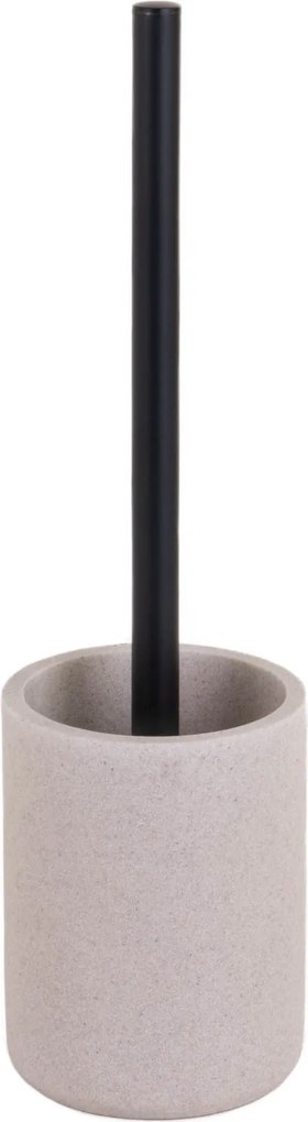 Szczotka toaletowa z czarną rączką, 10 x 40 cm, SAND