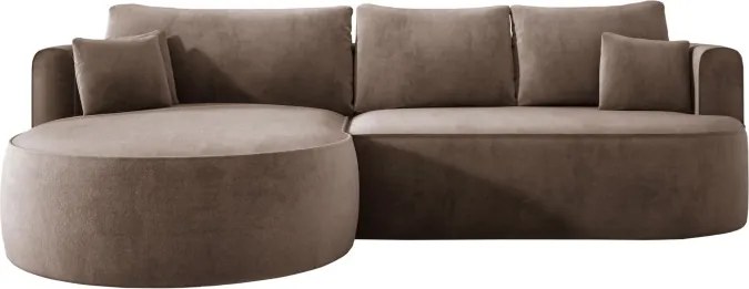 Narożnik FIORE L wolnostojący Lewostronny tkanina Salvador 03 WERSAL