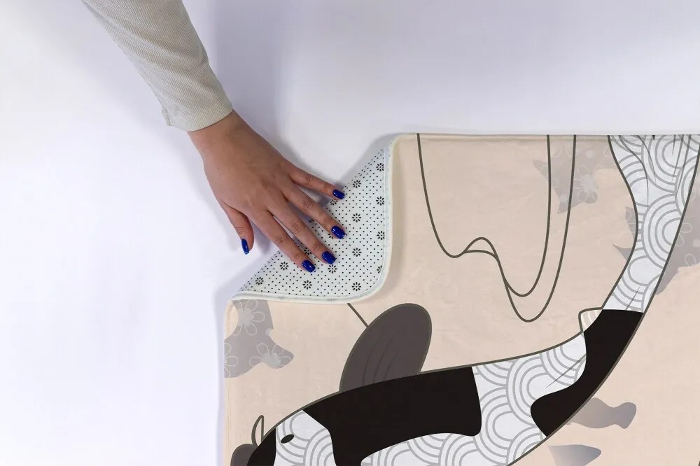 Dywanik łazienkowy antypoślizgowy Dywanik łazienkowy antypoślizgowy Karpie Koi