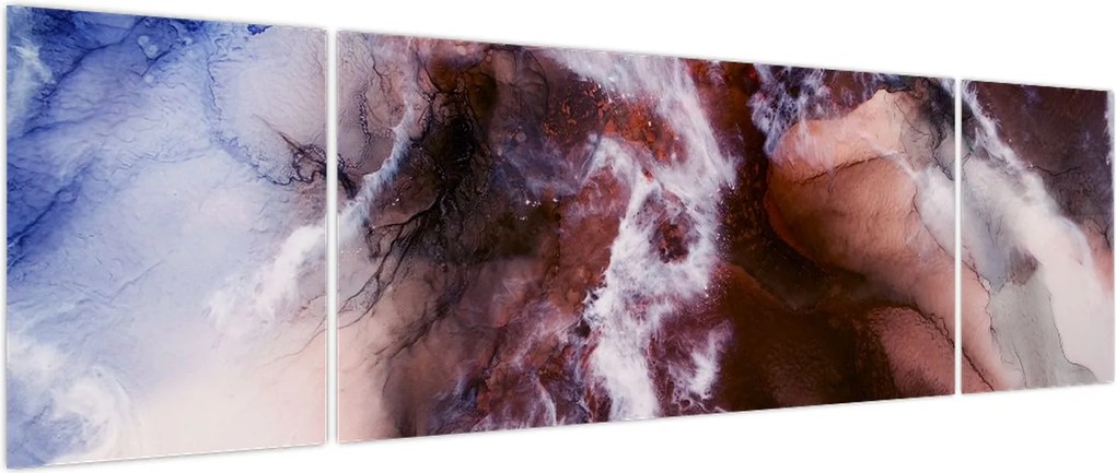 Obraz - Fioletowy marmur N⁰3 (170x50 cm)