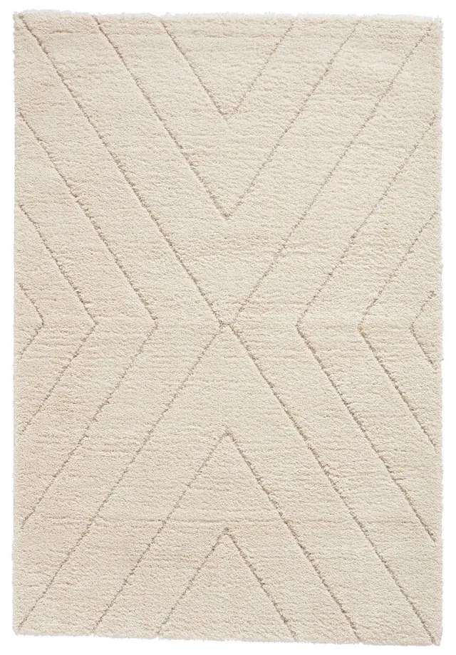 Kremowy dywan 160x230 cm Ideal Shaggy – Think Rugs