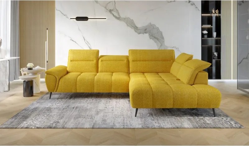 Narożnik MONTANA L układ L z elektryczną regulacją siedziska WERSAL