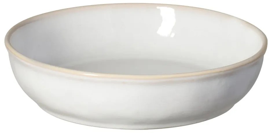 Biały kamionkowy talerz głęboki Costa Nova Roda, ⌀ 22 cm