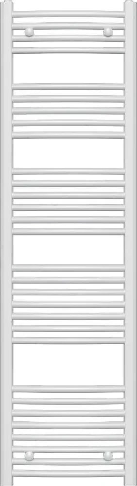 Novaservis - Łazienkowy grzejnik drabinkowy 648W/230V 160x45 cm biały, zaokrąglony