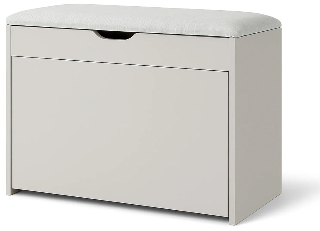 Szafka na buty z siedziskiem i wysuwanymi półkami VAULT, 57 x 30 x 53 cm