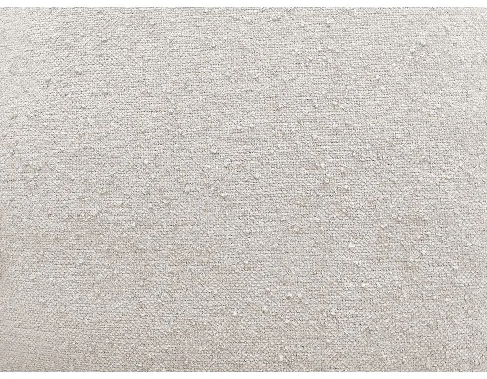 Biały fotel z materiału bouclé Elisa – Bobochic Paris
