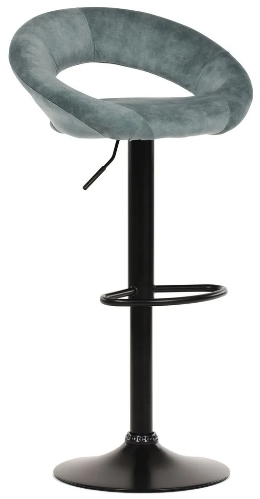 Zestaw krzeseł barowych AUB-822 BLUE4, 2 szt.