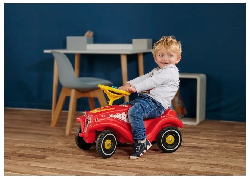 Big jeździk pchacz bobby car straż dźwięk