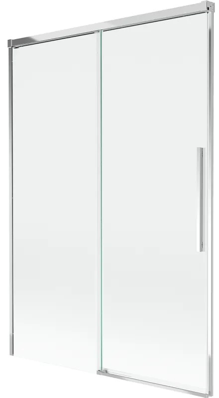 Mexen Rox parawan nawannowy 2-skrzydłowy rozsuwany 120 x 150 cm, transparent, chrom - 8C9-120-001-01-00
