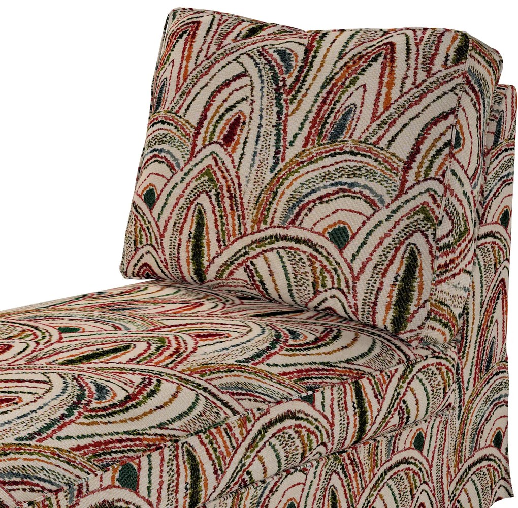 Pokrowiec na szezlong/ leżankę Ektorp wolnostojący prosty tył