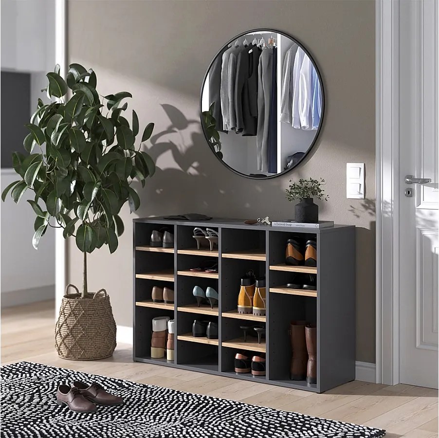 Szafka na buty złoty dąb energetyczny 104x33x65.5 lysander