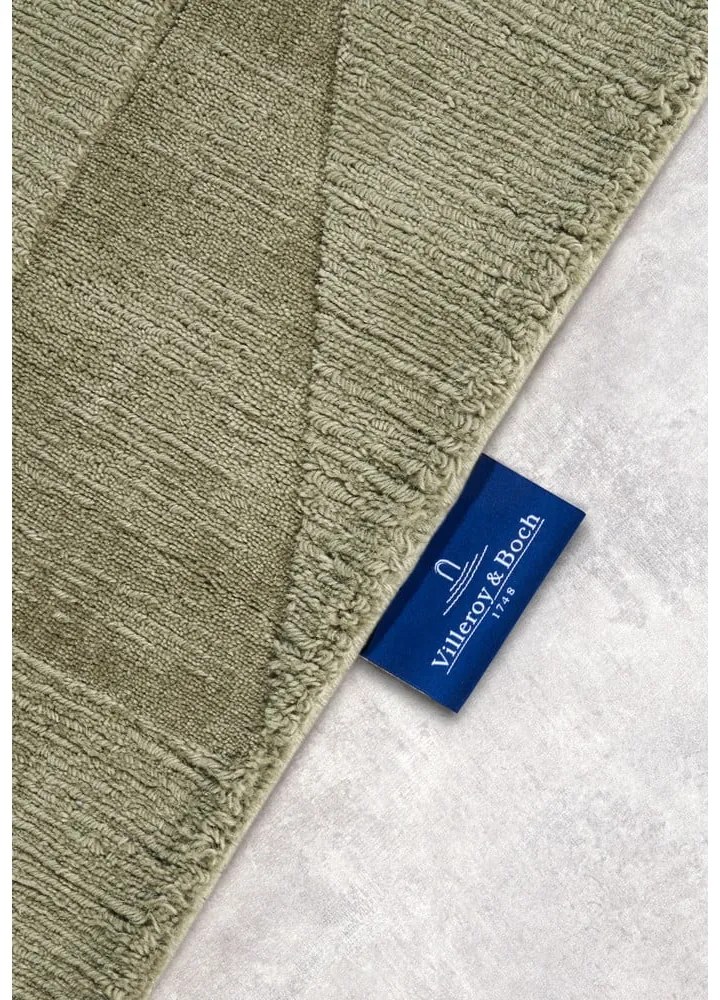 Zielony wełniany dywan tkany ręcznie 190x280 cm Ursule – Villeroy&amp;Boch