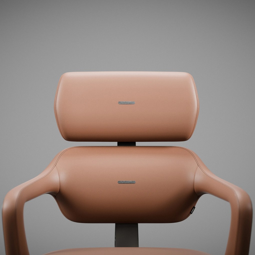 Fotel do gabinetu Diablo V-Modular, Sugar Brown