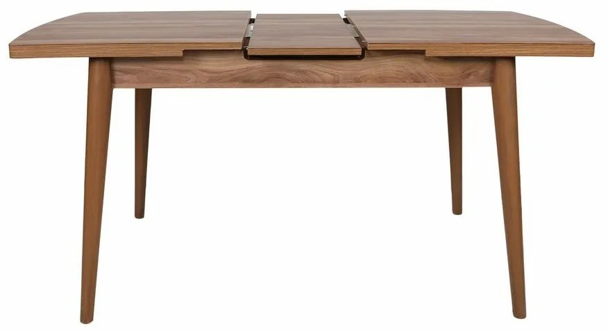 Rozkładany stół jadalniany Inci Walnut