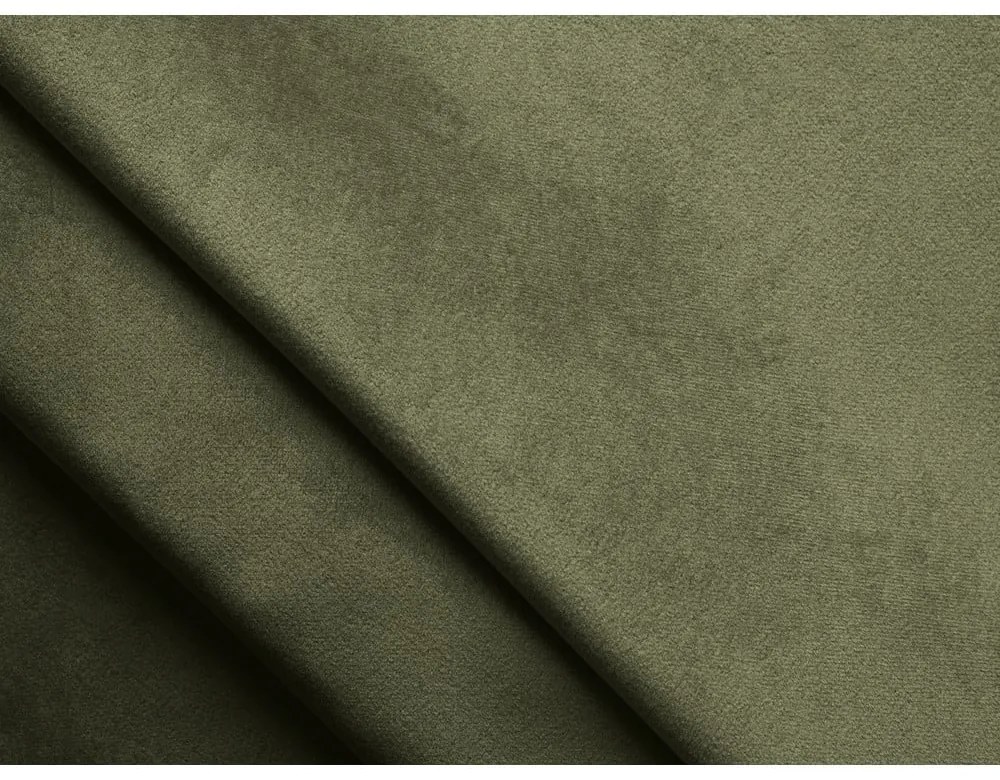 Zielone tapicerowane łóżko dwuosobowe ze schowkiem i stelażem 180x200 cm Hauke – Makamii