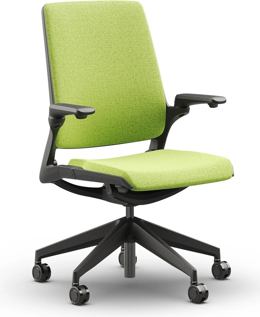 Obrotowe krzesło do pracy 24/7 Smart Soft Black