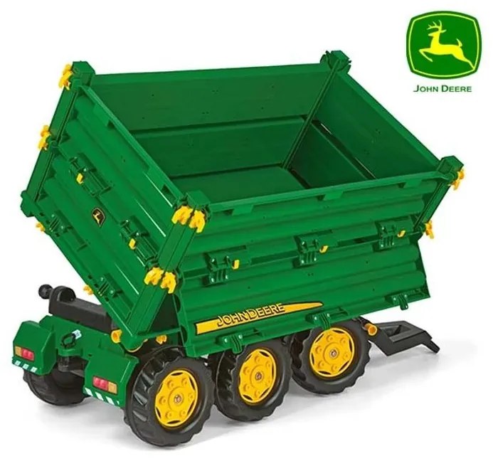 Rolly toys przyczepa wywrotka rolly multi john deere 3 osiowa