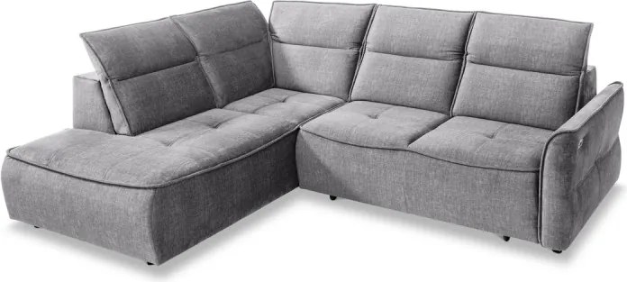 Narożnik MURILLO L z elektryczną regulacją siedziska Lewostronny w tkaninie VOGUE 14 WERSAL