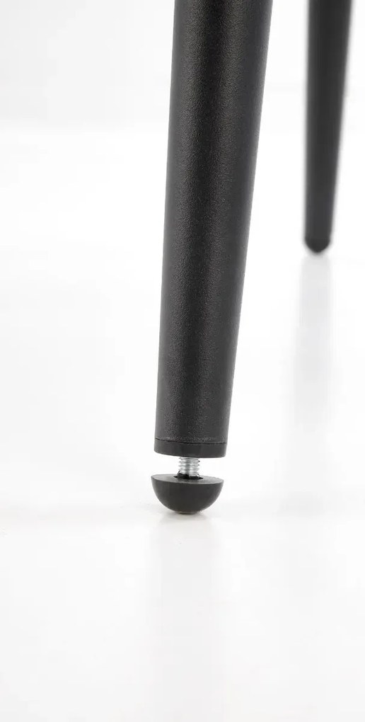 Krzesło tapicerowane K580 VELVET beżowe HALMAR