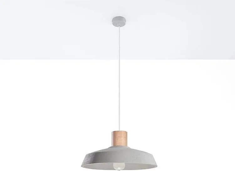Lampa wisząca AFRA betonowa
