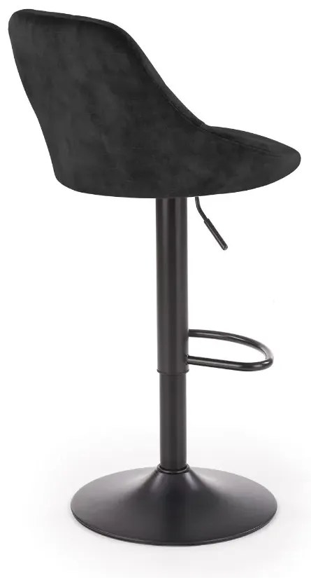 Hoker H-101 VELVET czarny HALMAR