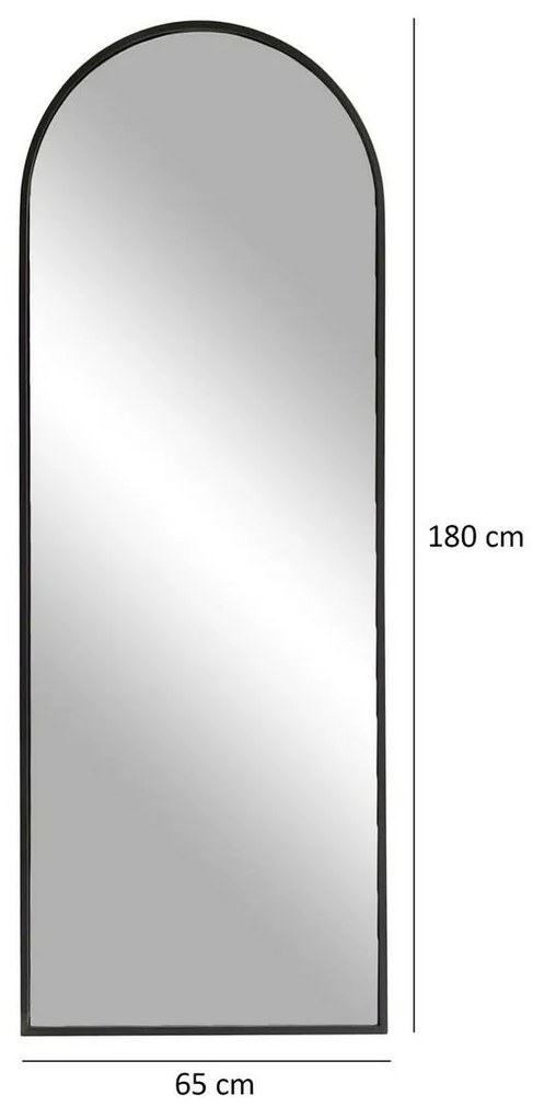 Lustro Portal Matte Black