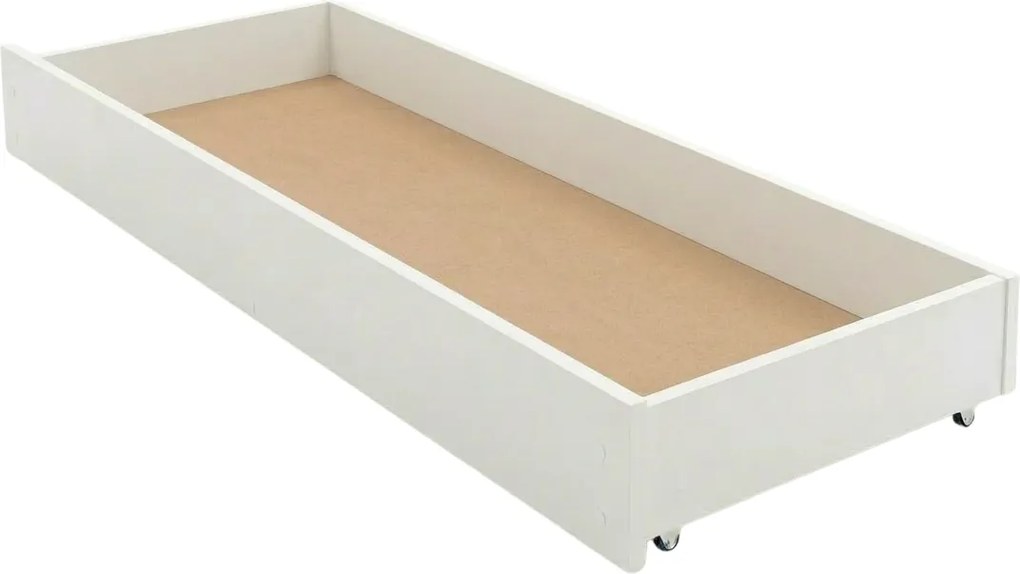 PrzytulneMieszkanie.pl PrzytulneMieszkanie.pl Pojemnik na pościel pod łóżko ELISA 200 cm, biały