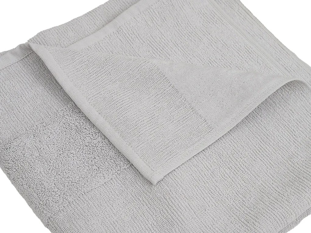 Ręcznik CARRARA 70x140 cm jasnoszary, 100% bawełna