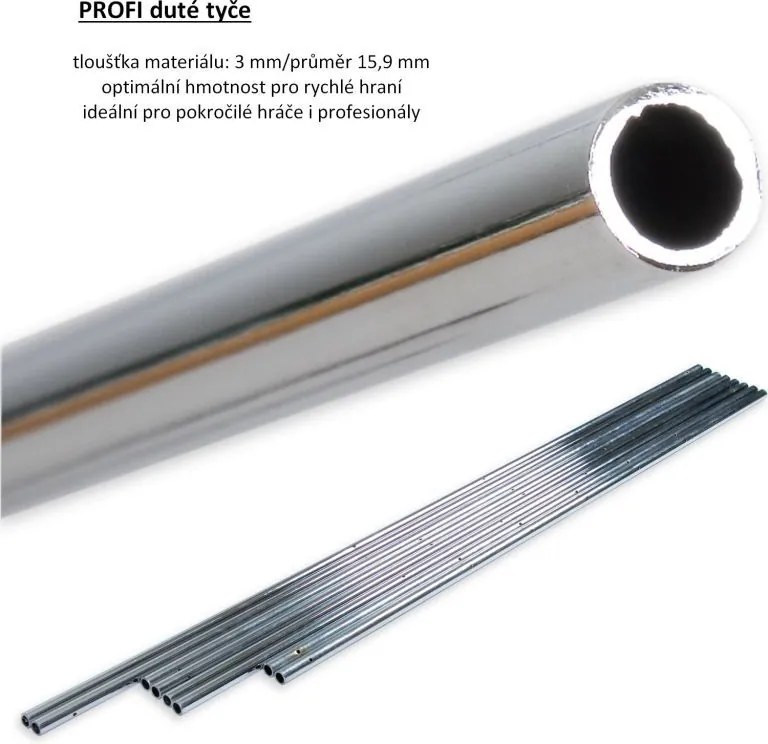 Stół piłkarski TUNIRO PRO 110 kg białe