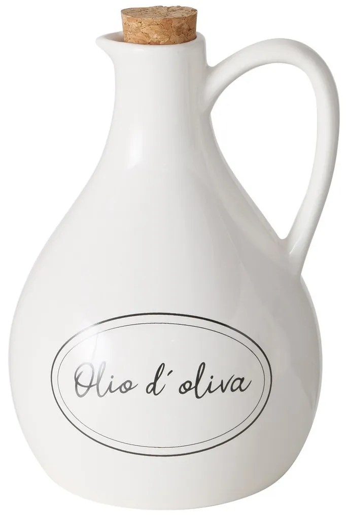 Dzbanek z korkiem na oliwę lub ocet CUCINA, wys. 20 cm