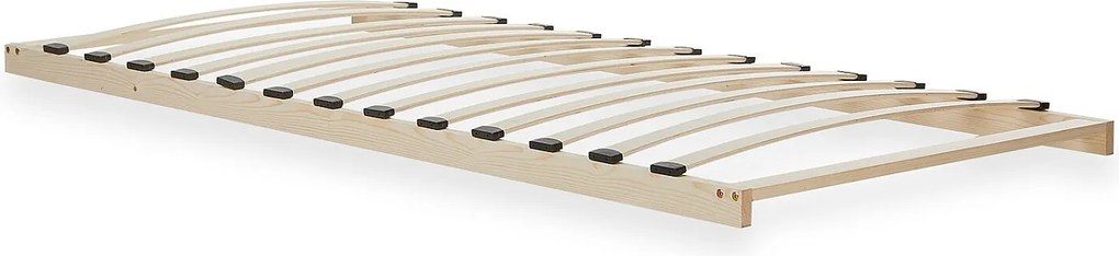 Łóżko 98,5x206x87 cm białe komfort