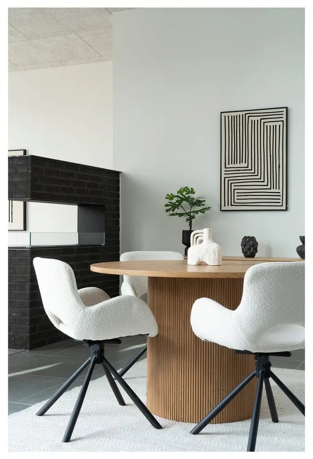 Białe krzesła zestaw 2 szt. Amorim – House Nordic
