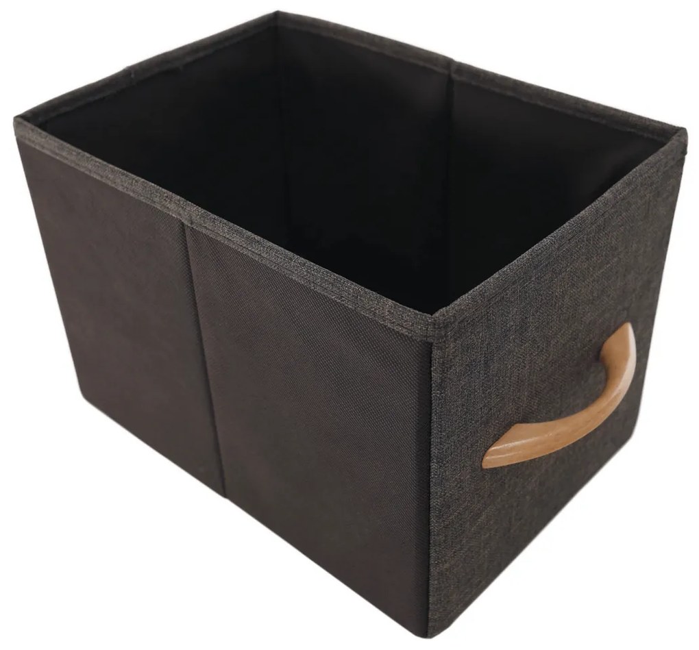 Komoda z szufladami z tkaniny HAZEL TYP 3, brązowy, XL