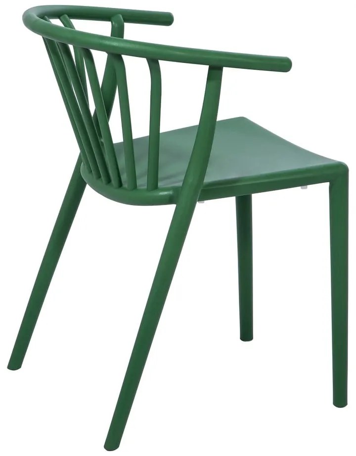 Zielone krzesło ogrodowe Bonami Essentials Capri