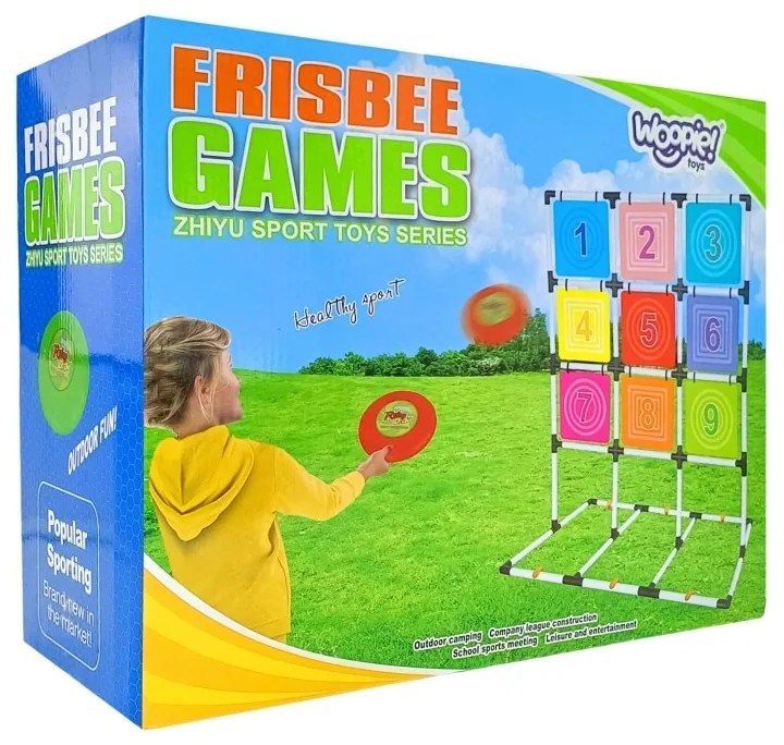 Woopie frisbee xxl gra zręcznościowa rzut do celu