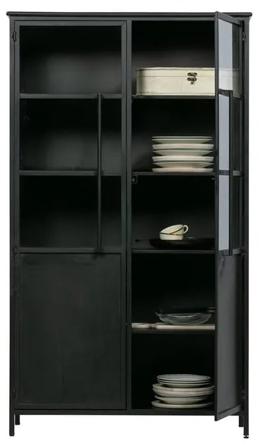 Czarna metalowa komoda BePureHome Exhibit