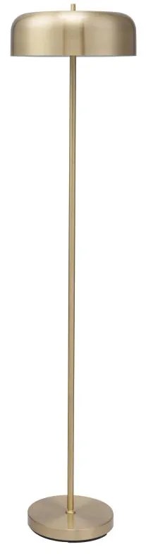 Lampa stojąca grzybek w szczotkowanym złotym mosiądzu śr.35 x wys.150 cm - CATAVI
