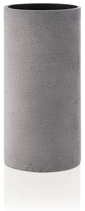 Szary wazon Blomus Bouquet, wys. 24 cm