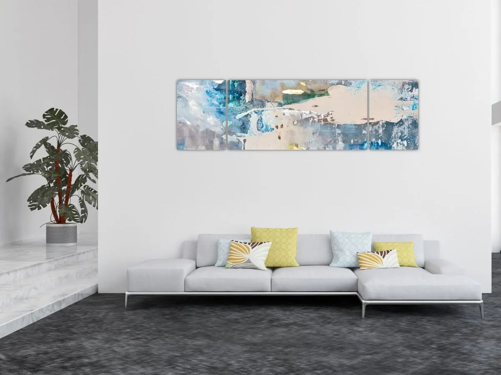Obraz - Abstrakcja (170x50 cm)