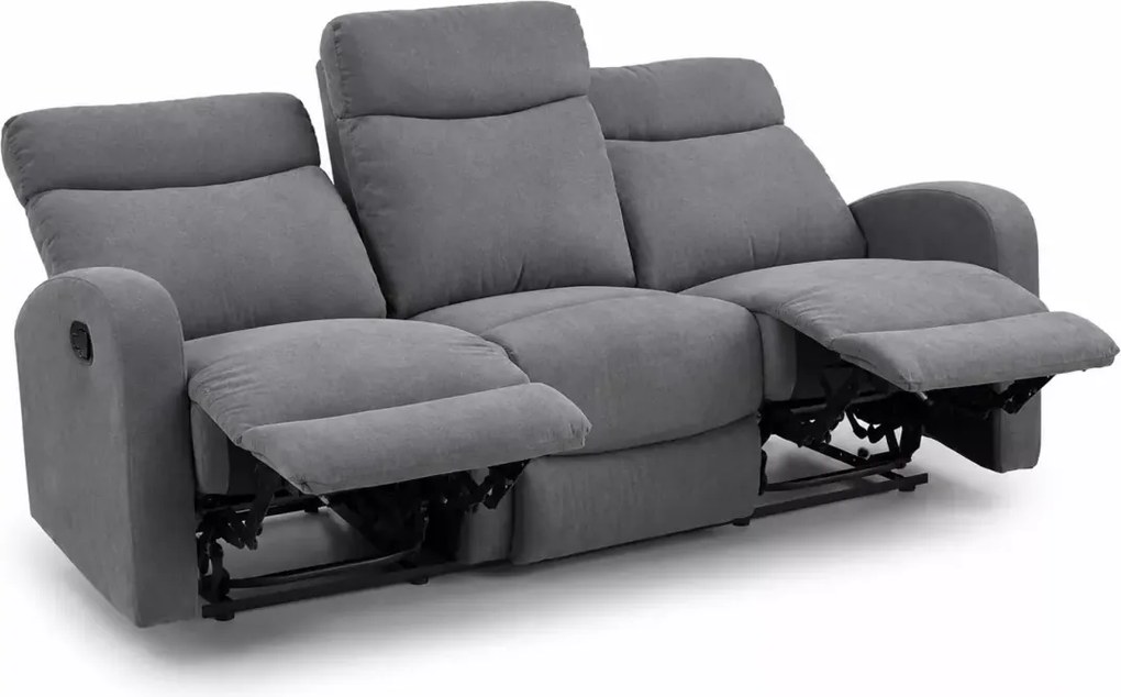Sofa Oslon z wysuwanym podnóżkiem - wypoczynkowa sofa do salonu