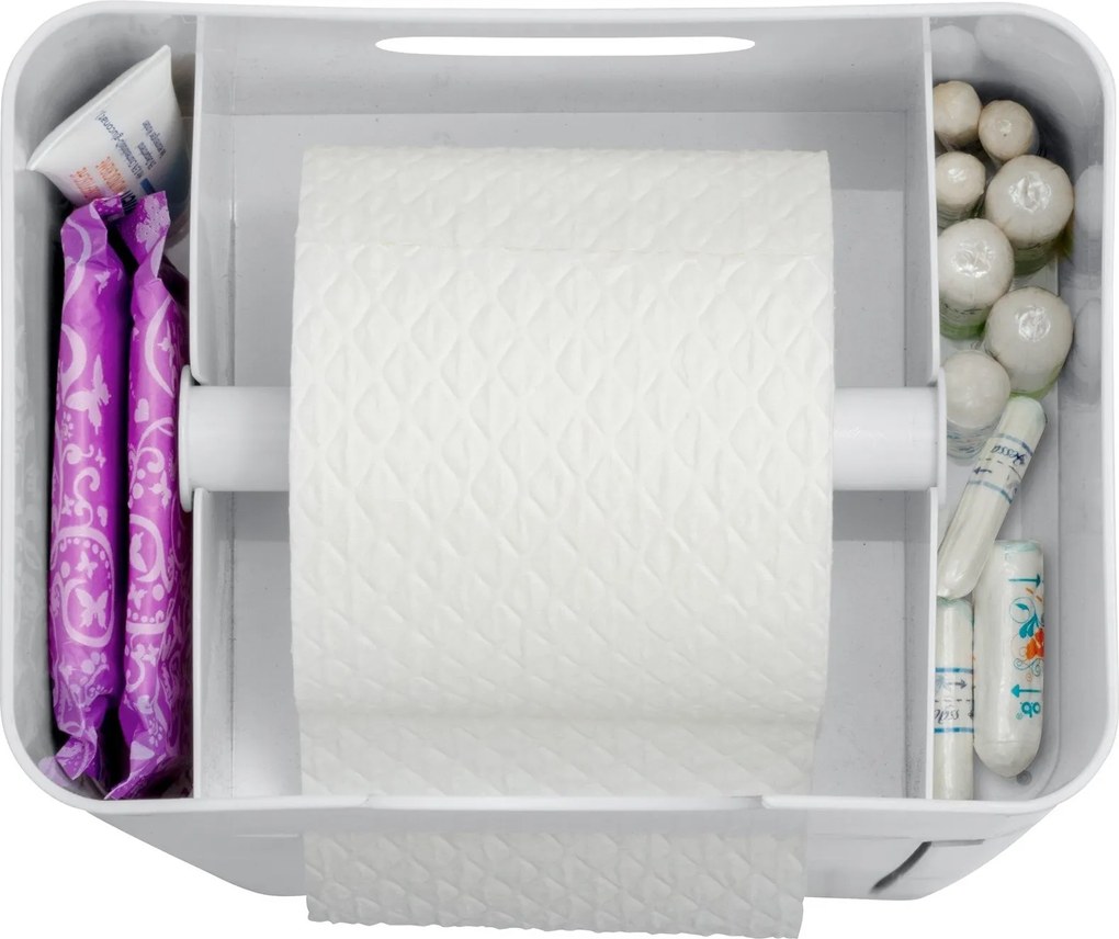 Stojak na papier toaletowy i szczotkę IMON, 6w1, WENKO