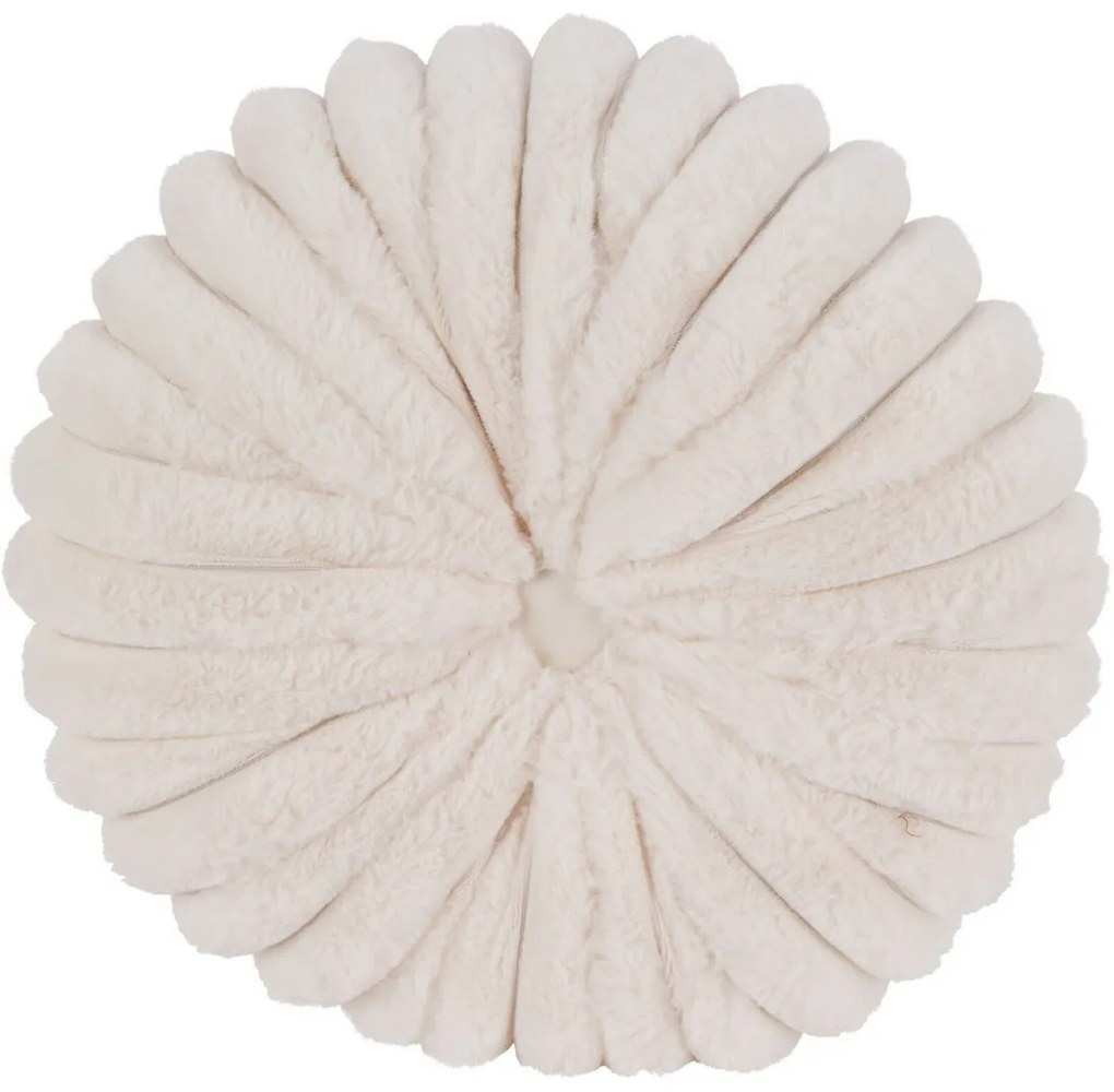 Poduszka Flower biały, śr. 38 cm