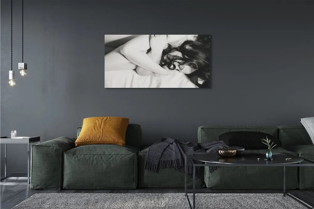 Fotoobraz na płótnie Spokój Śpiącej Kobiety