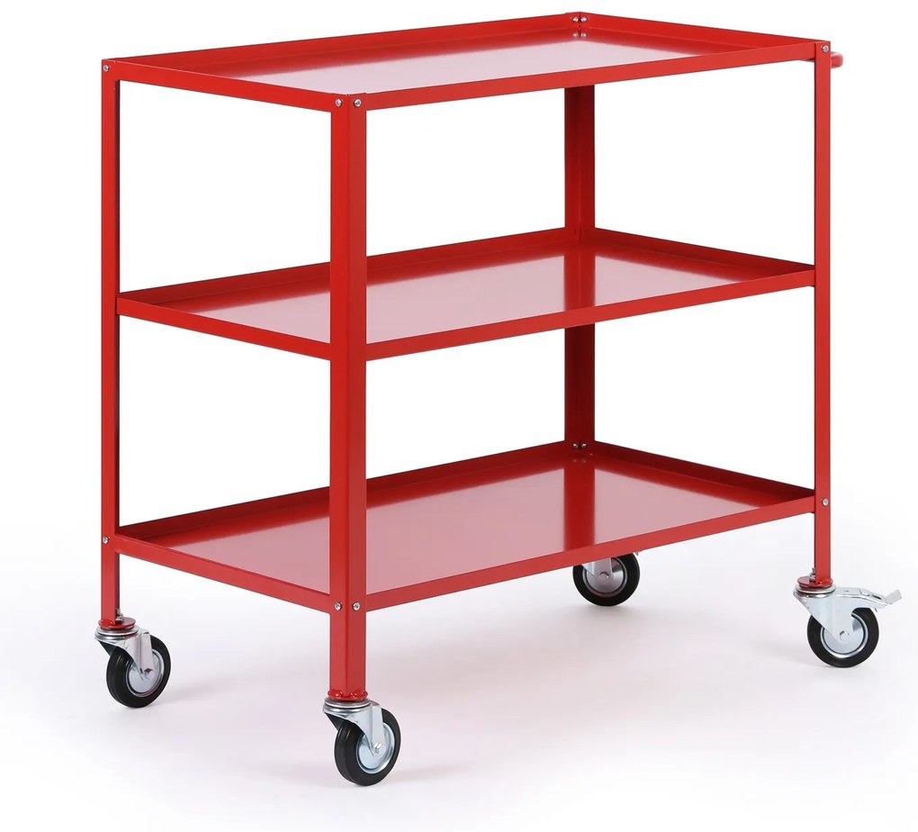 Wózek transportowy, 3 półki, 915 x 954 x 528 mm