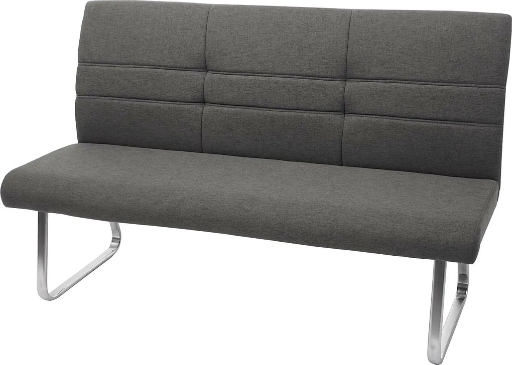 Ławka MCW-G55,  szaro-brązowy 180cm