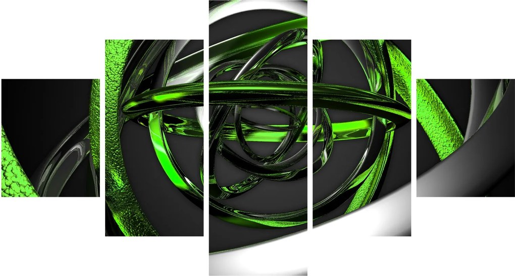 Obraz abstrakcji (125x70 cm)