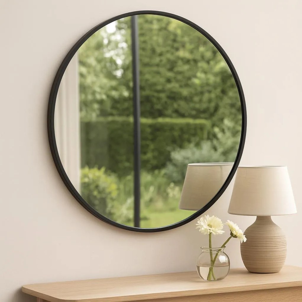 Okrągłe lustro na ścianę SORO, Ø 60 cm