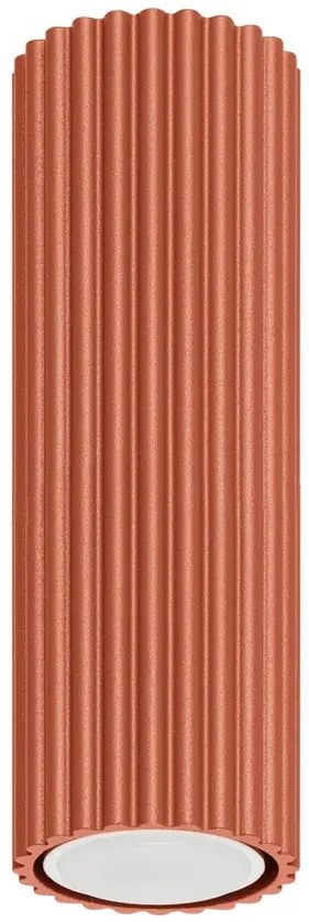Nowoczesna lampa tuba w kolorze ochra 20cm - D292-Melson